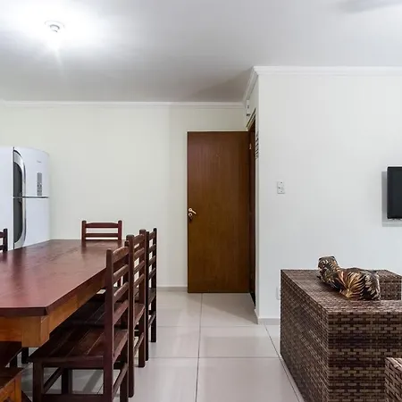 Apartamento com ar condicionado e Wi-fi, frente mar - 02 dormitórios - Edifício Luz do Sol-3